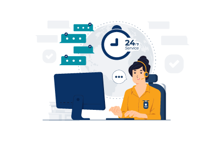 Student tracking application progress 24/7 with real-time updates and support