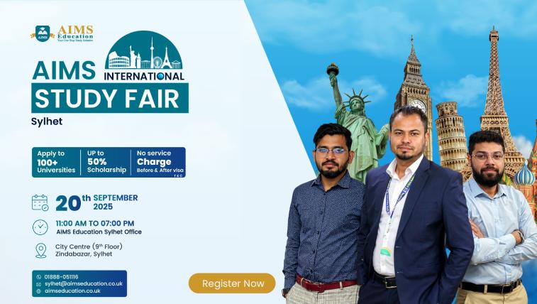 AIMS International Study Fair in Sylhet