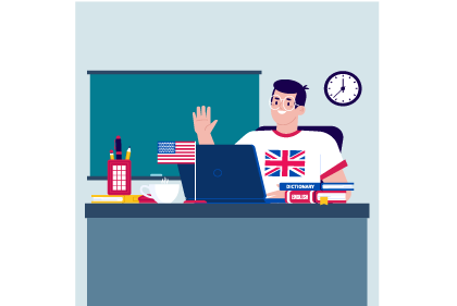 The agency is a British Council certified, a reflection of that