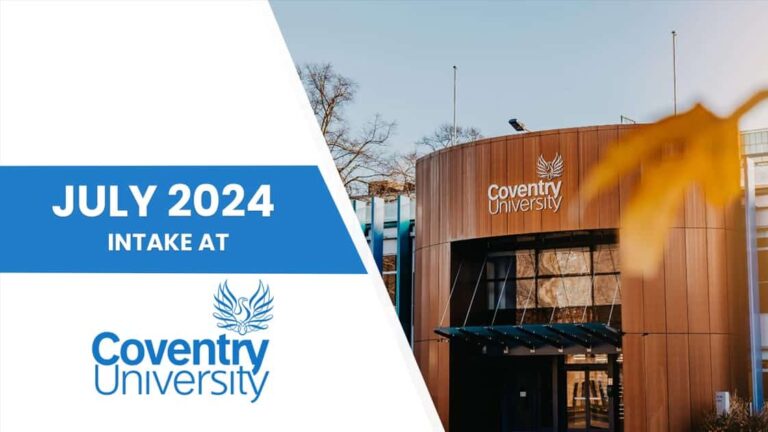 July 2024 Intake at Coventry University