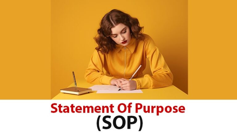 Statement Of Purpose (SOP)