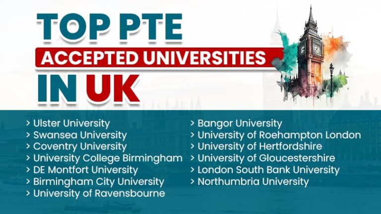 Top PTE Accepted Universities in UK