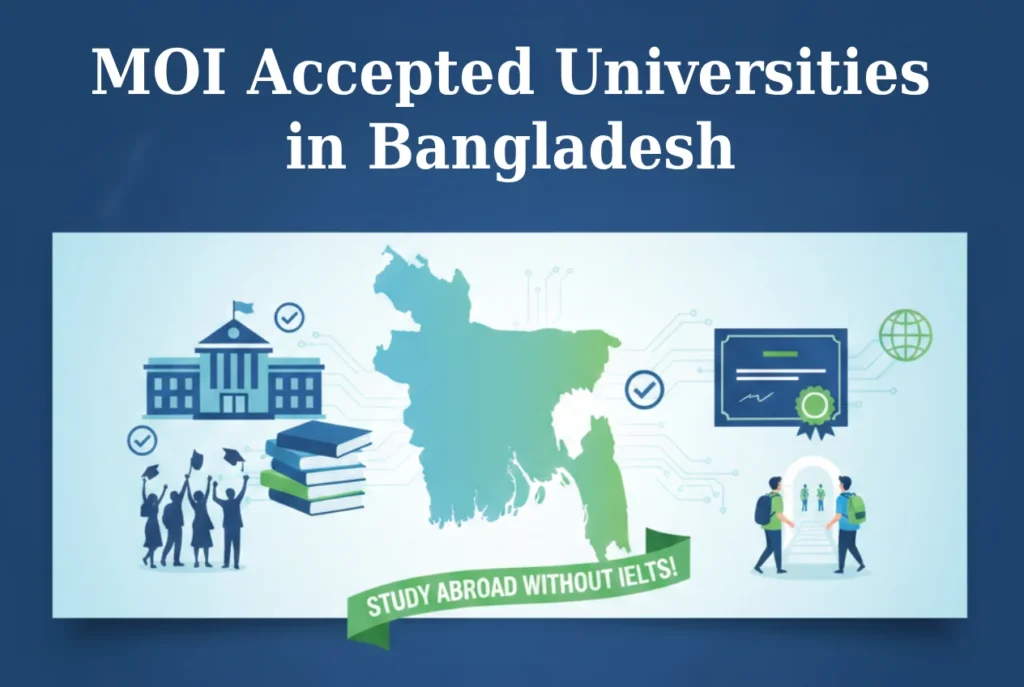 MOI Accepted Universities in Bangladesh