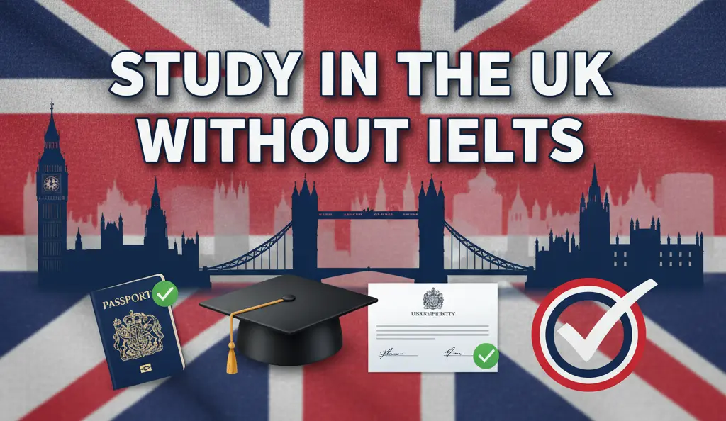study in the uk without ielts