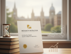 MOI (Medium of Instruction Certificate)
