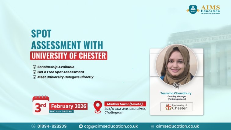 Official Representative UNIVERSITY OF CHESTER