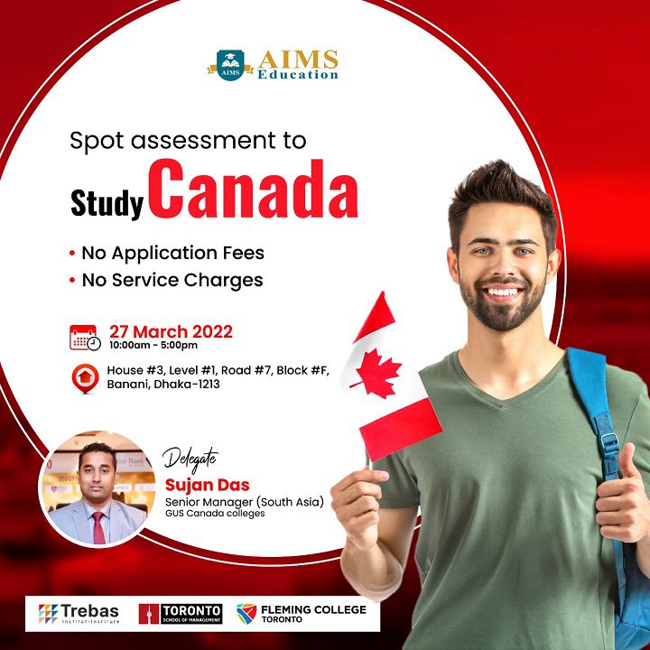 Spot Assessment To Study In Canada 2022