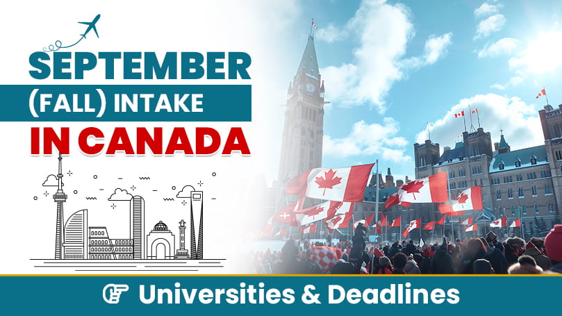 September Fall 2025 Intake in Canada Universities Deadlines