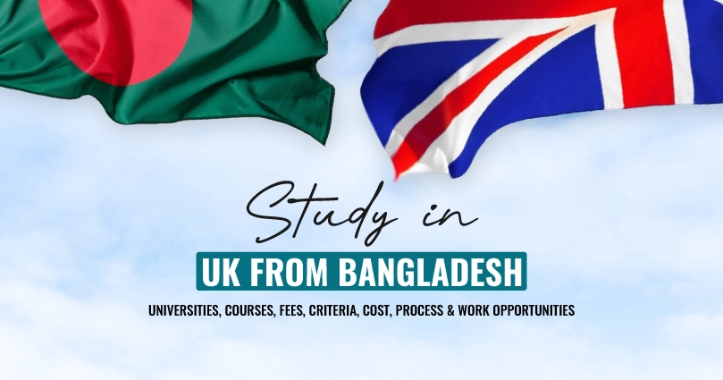 Study In UK From Bangladesh Banner
