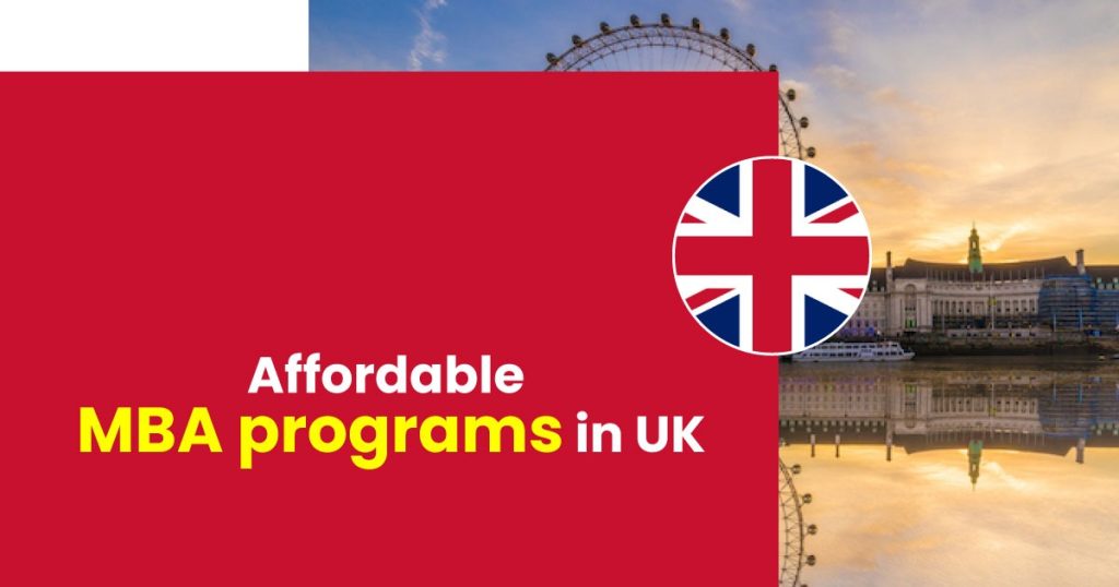 Affordable MBA Programs in UK
