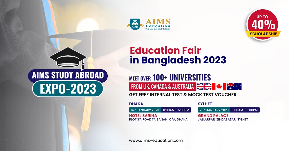 Education Fair in Bangladesh 2023 - AIMS Education