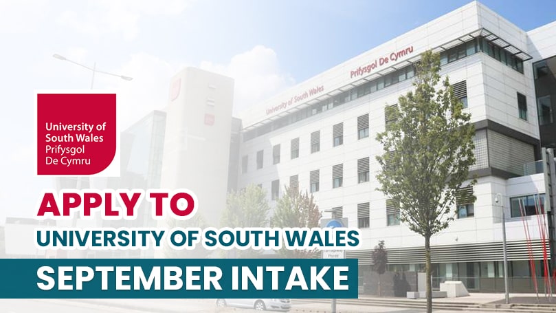 September Intake at University of South Wales Fees Deadlines 1