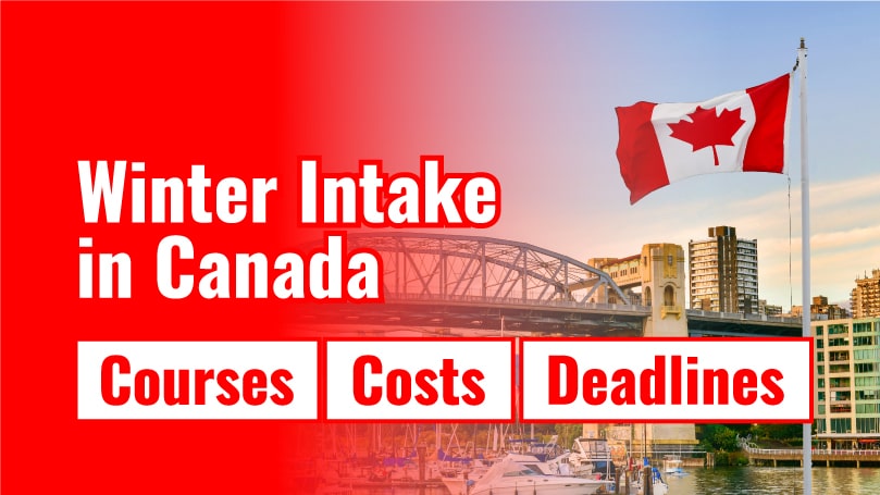 Winter 2025 Intake in Canada Courses Costs Deadlines 1