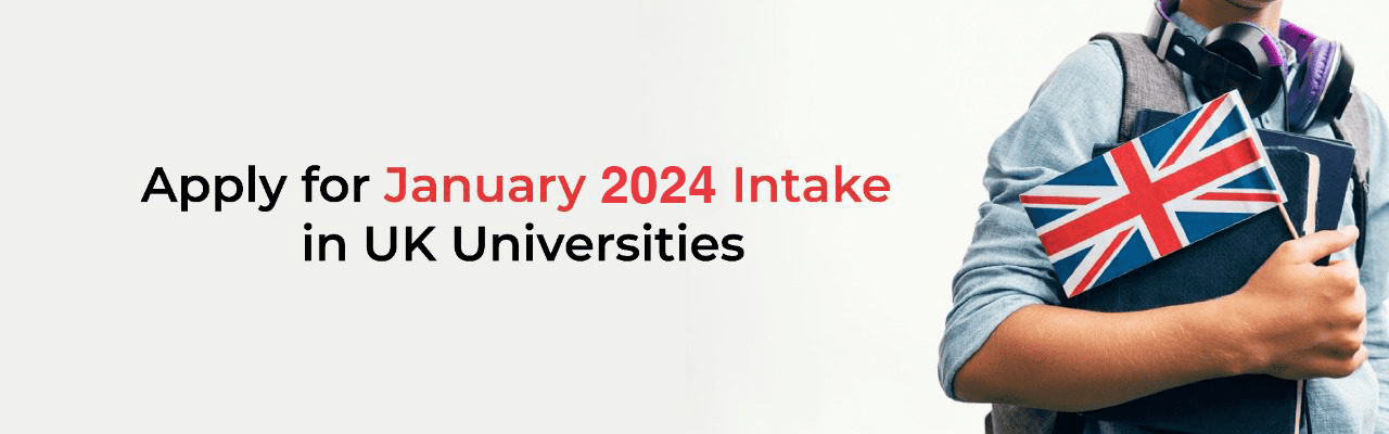 January 2024 intake in UK Universities