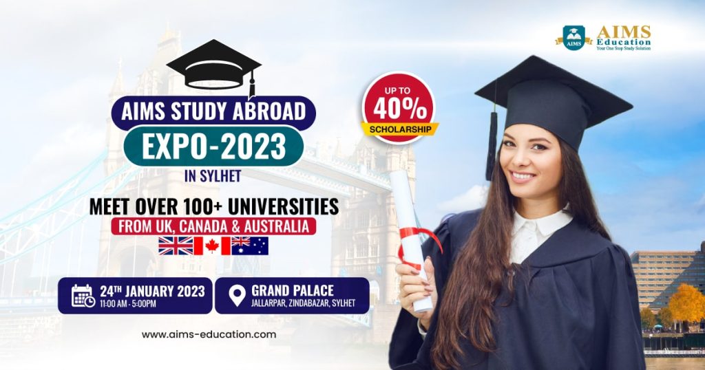 AIMS Study Abroad Expo 2023 in Sylhet