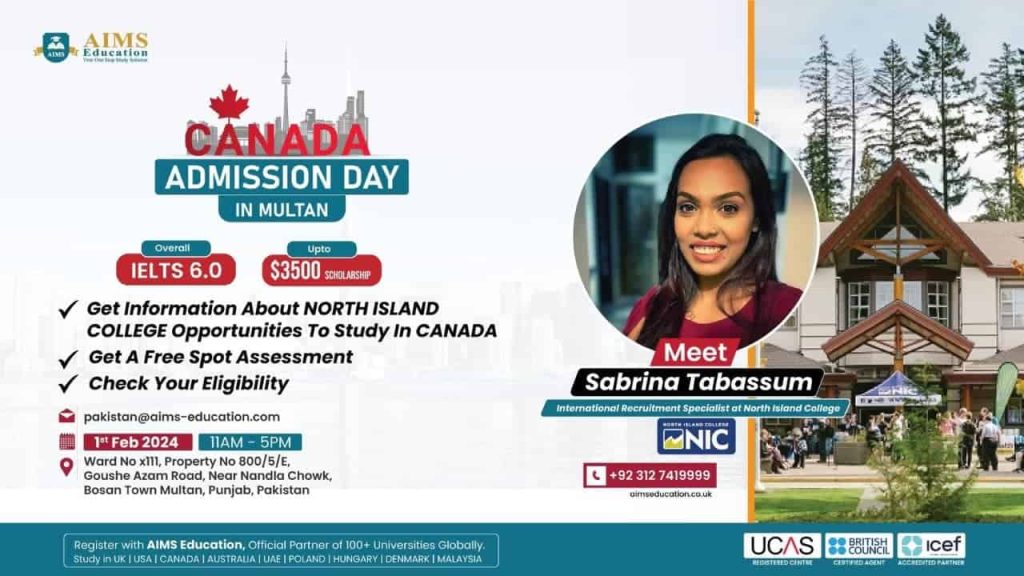 Canada Admission Day in Multan