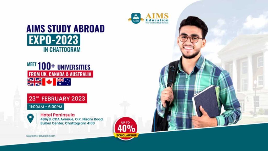 AIMS Study Abroad Expo 2023 in Chattogram