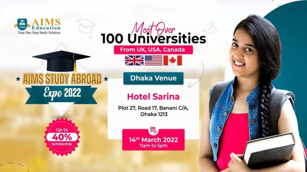 AIMS Study Abroad Expo 2022 in Dhaka