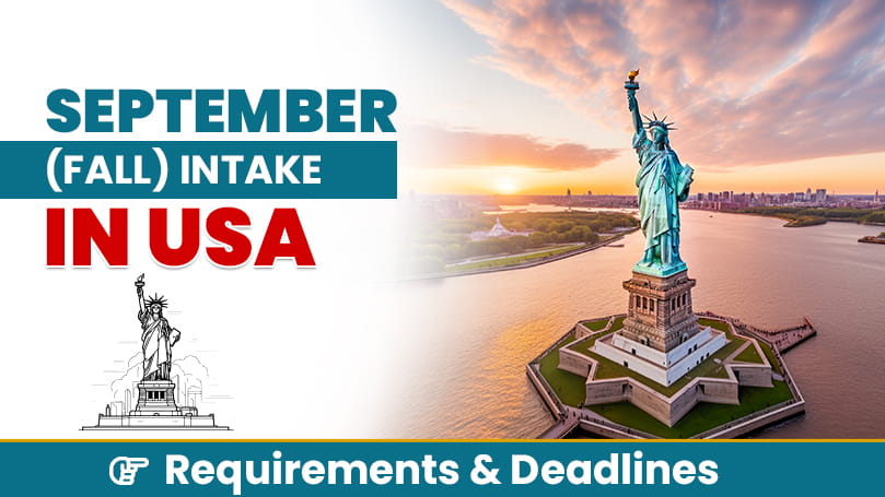 September Fall 2025 Intake in USA Requirements Deadlines 1
