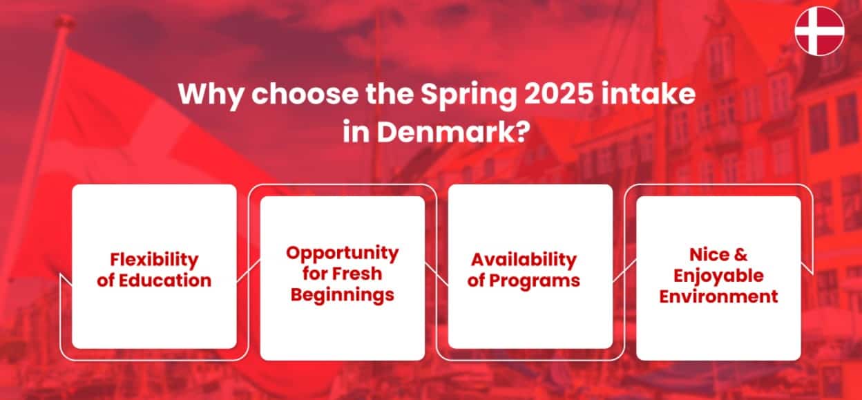 Spring 2025 intake in Denmark