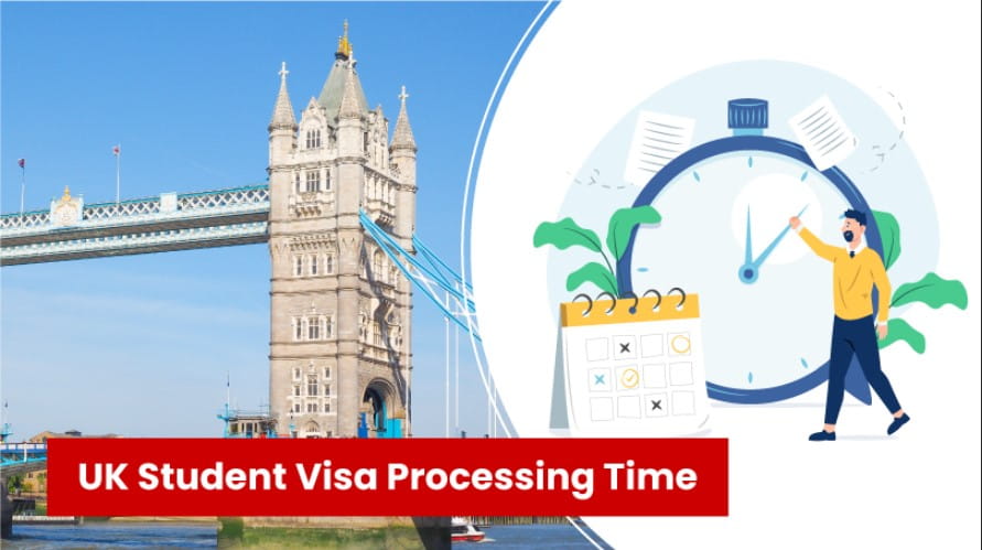 UK student visa processing time