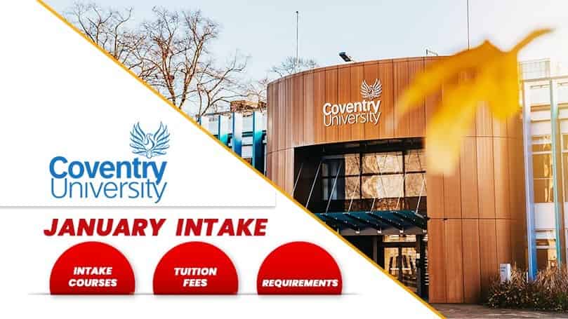 Coventry University January Intake Courses Fees Requirements 1 1