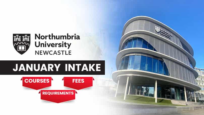 Northumbria University January Intake Courses Fees Requirements 1