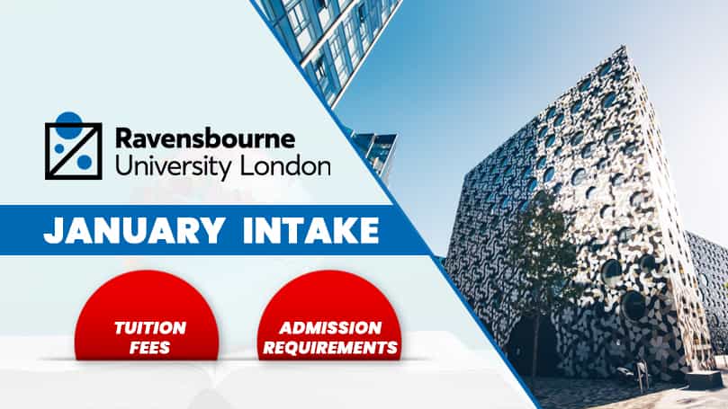 Ravensbourne University London January Intake Fees Requirements 1