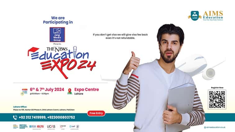 Participating in The News Education Expo in Lahore