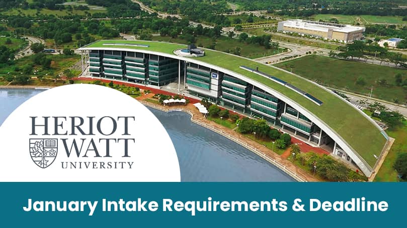 Heriot Watt University January Intake Requirements and Deadline 1