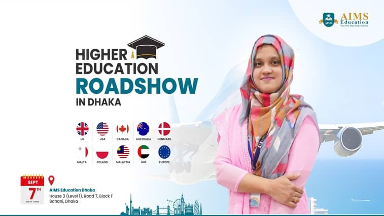 Higher Education Road Show in Dhaka