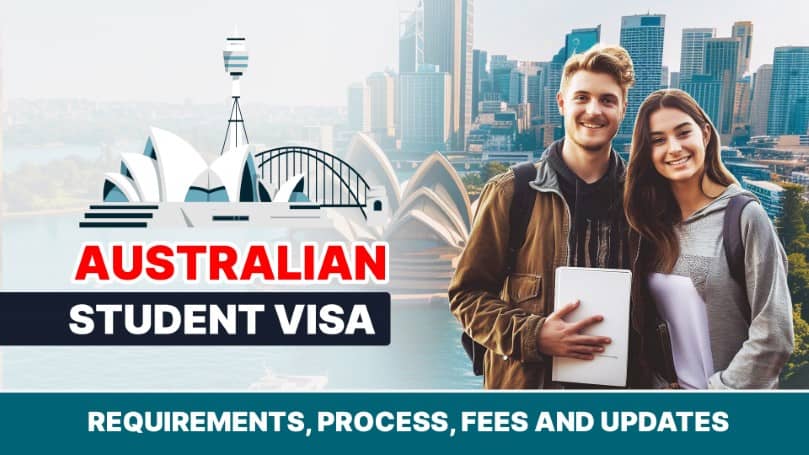 Australian Student Visa Requirements, Process, Fees, Updates