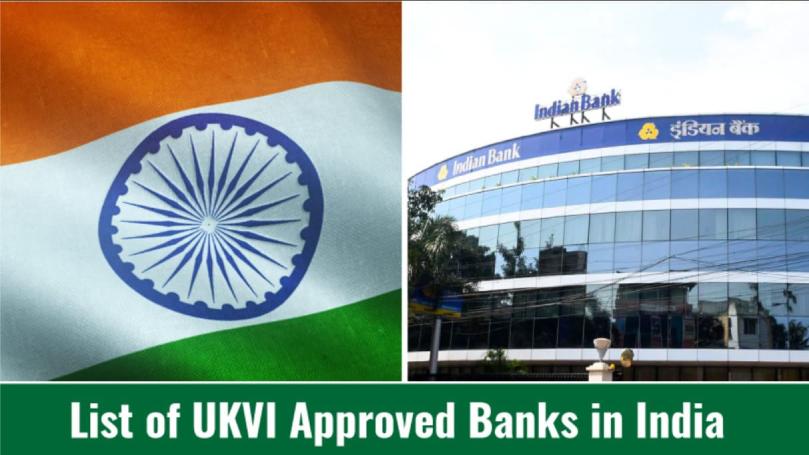 UKVI Approved Banks in India 2