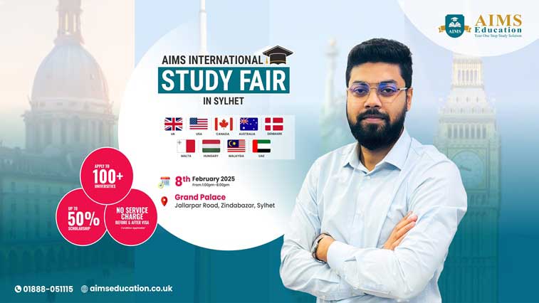 AIMS International Study Fair in Dhaka