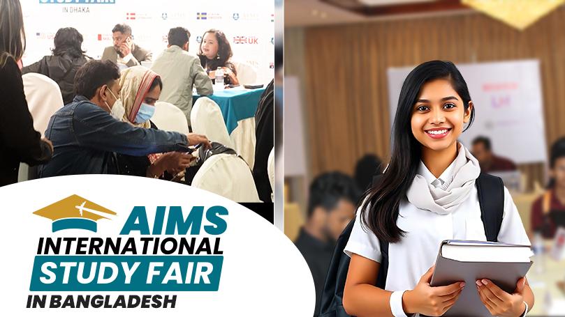 AIMS International Study Fair in Bangladesh