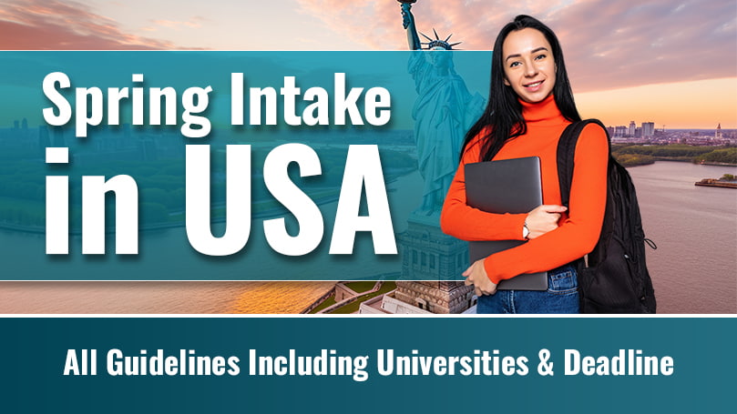 Spring Intake in USA 2026 from BD Universities Deadlines and Tips banner